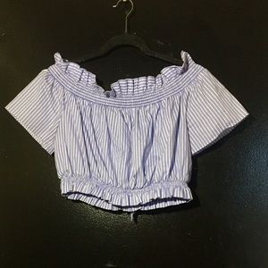Zara stripped top